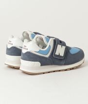 定価7590円 21㎝ New Balance PV574 RA1 W 新品 ニューバランス スニーカー キッズ Kids Blue White Red ブルー ホワイト 白 トリコロール_画像2