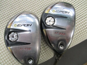 ■中古■028・035■EPON■エポン■AF-956■19°22°■デザインチューニング■ZERO CROSS■UT65■フレックスS■2本セット■