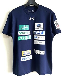 アンダーアーマー　スキー日本代表　SNOW JAPAN　支給品Tシャツ　S