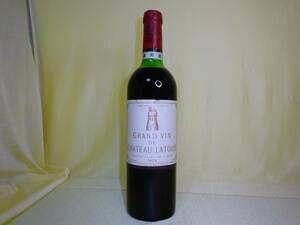 希少古酒 未開栓 CHATEAU LATOUR/シャトー ラトゥール 1975 750ml 14% PREMIER GRAND CRU CLASSE