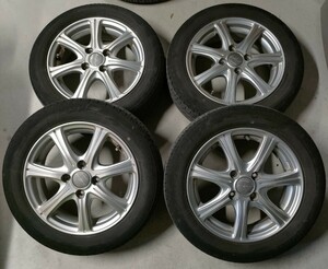 タイヤ　ホイール　セット　155/65R14 75H ブリジストン　ミラココア