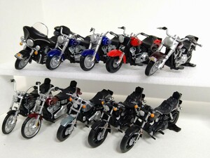 1/45スケール HARLEY-DAVIDSON 110th アニバーサリーコレクション 6台 PREMIUM 4台 計10台 OFFICIAL LICENSED PRODUCT