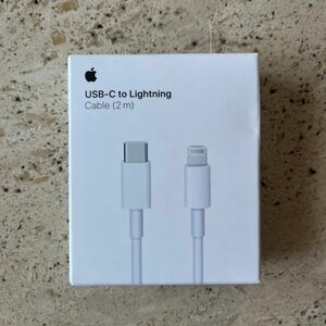 Apple USB-C - Lightningケーブル （2 m）