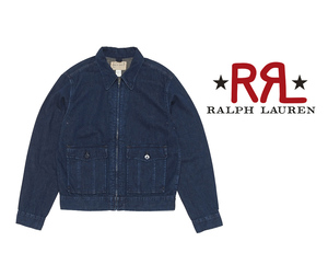 新品50%OFF RRL ジップデニムジャケット M polo ralph lauren ダブルアールエル countly nigel cabourn kaptain sunshine post o’alls