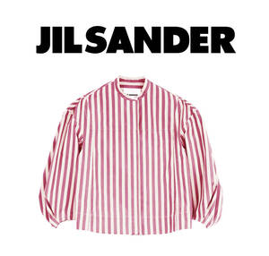 新品80%OFF JIL SANDER ストライプシャツ M lemaire marc jacobs jw anderson loewe marni inscrire sacai hyke ジルサンダー SHIRT Q 34