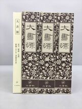 大書源 全3巻＋索引冊 附録DVD付き 二玄社 2403BKM099_画像2