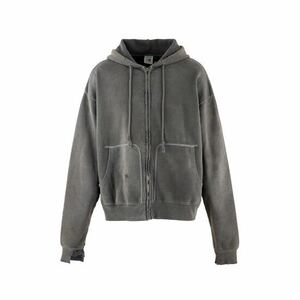 SAINT Mxxxxxx セント マイケル ZIP PARKA DAMAGE BLACK ジップパーカー 23AW