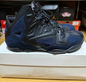 NIKE LEBRON 11 EXT DENIM レブロン11 EXT デニム US8 26cm 希少美品