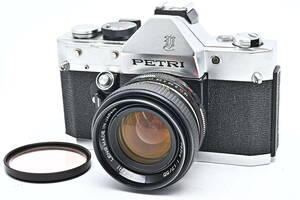 1C-554 PETRI ペトリ V6 II C.C Auto petri 55mm f/1.7 一眼レフフィルムカメラ マニュアルフォーカス