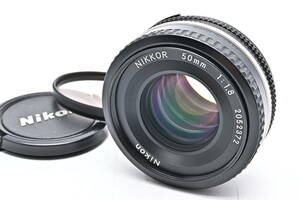 1C-648 Nikon ニコン Ai-S NIKKOR 50mm f/1.8 マニュアルフォーカス レンズ