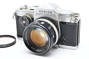 1C-632 Konica コニカ AUTOREX HEXANON 57mm f/1.4 一眼レフフィルムカメラ マニュアルフォーカス