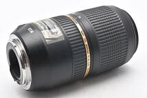 1C-773 TAMRON タムロン SP 70-300mm f/4-5.6 Di VC USD A005 Canon オートフォーカス レンズ キヤノン_画像4