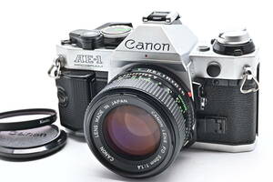 1C-736 Canon キヤノン AE-1 PROGRAM New FD 50mm f/1.4 一眼レフフィルムカメラ マニュアルフォーカス