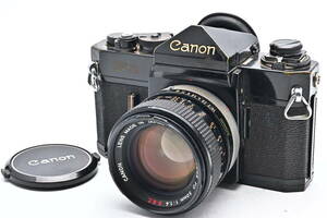 1C-755 Canon キヤノン 旧 F-1 前期 FD 50mm f/1.4 S.S.C. 一眼レフフィルムカメラ マニュアルフォーカス