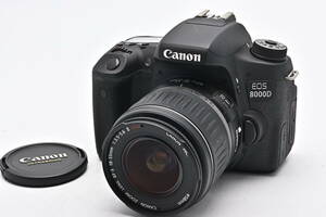 1C-778 Canon キヤノン EOS 8000D EF-S 18-55mm f/3.5-5.6 II USM 一眼レフデジタルカメラ