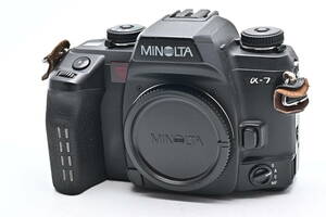 1C-787 MINOLTA ミノルタ α-7 一眼レフフィルムカメラ オートフォーカス ボディ