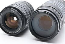 1C-822 Canon キヤノン EOS Kiss Digital X EF 28-90mm III + 75-300mm III 一眼レフデジタルカメラ_画像8