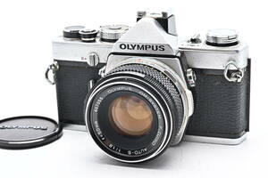 1C-861 OLYMPUS オリンパス OM-1 OM-SYSTEM F.ZUIKO AUTO-S 50mm f/1.8 一眼レフフィルムカメラ マニュアルフォーカス