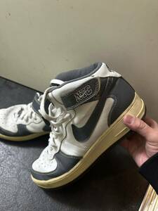 エアフォース1NYC AF1 AIRFORCE 1mid ナイキスニーカー27cmレア