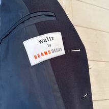 BEAMS スーツ　160 ネイビー　紺　waltz by BEAMS DESIN ネクタイ　シャツ　卒業式　入学式_画像4