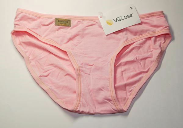 メンズ デイリーユース用 フルバック ビキニ ピンク Mサイズ ユニセックス ブリーフ パンツ ショーツ 