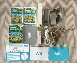 * nintendo Wii body street . line ... Animal Crossing soft . pieces attaching * secondhand goods 