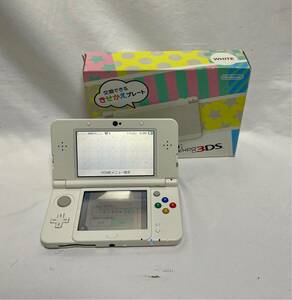 1 jpy ~③ New Nintendo 3DS white nintendo body operation verification ending 