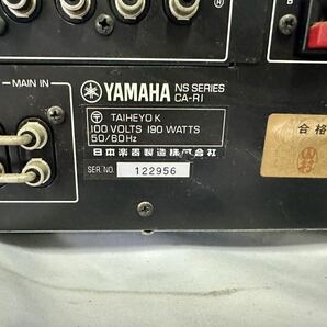 ③1円〜 電源確認のみ YAMAHAプリメインアンプ ヤマハ CA-RI natural original soundの画像7