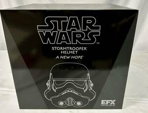 ①新品 未使用品STAR WARS EFX エピソード4 新たなる希望 ストームトルーパー ライフサイズ ヘルメット