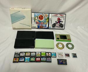 1 jpy ~① game large amount set sale DS Game & Watch 3DS soft 