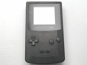 3/ nintendo Game Boy цвет / GBC корпус eiten ограниченная модель чистый чёрный полное обслуживание рабочий товар / 22054