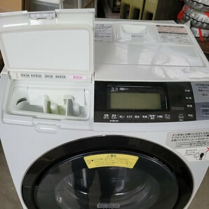 日立 ヒタチ HITACHI ドラム式洗濯機 2016年式 BD-S8800L ビッグドラム 風アイロンの画像8