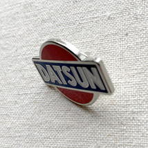 ダットサン　DATSUN　昔のロゴ　マーク◆ピンバッジ　ピンズ　バッチ　ブローチ◆日産　ダット自動車　レトロ_画像3