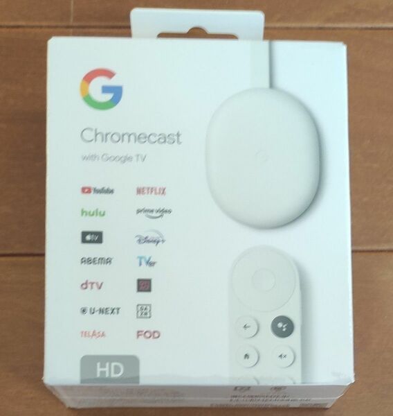 新品未開封品 Google Chromecast with GoogleTV (HD) Snow グーグル クロームキャスト