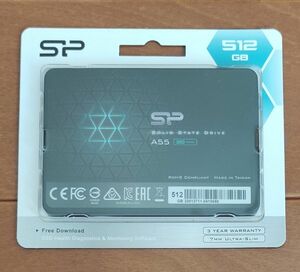 新品未開封品 512GB SSD シリコンパワー A55 SiliconPower 2.5インチ 厚さ7mm SATA SSD