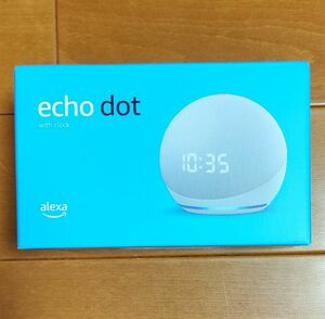 新品未開封品 Amazon Echo Dot with clock 第4世代