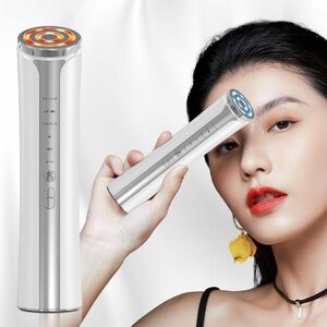 大幅値下げ中！！　美顔器 RF美顔器 高周波美顔器 EMS微電流 4光LED搭載 温冷ケア 多機能