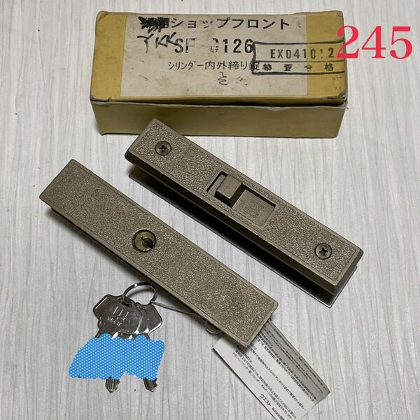 ☆最終価格です☆【245】YKK SF-0126 鎌 (KH74?) キー３本