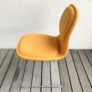 ジャスパーモリソン ハイパッドチェア オレンジファブリック Cappellini Jasper Morrison Hi Pad カッペリーニ 1999年 Vitraの画像4