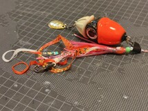 超ディープ用！310g×1個 ブレードタイラバヘッド（Fire Fly Squid　蛍烏賊）1セット！_画像4