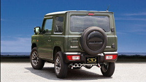 ガナドール ジムニー 3BA-JB64W マフラー ステンレス製 GDE-157 GANADOR Vertex 4WD SUV