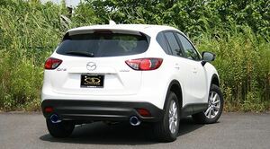 ガナドール CX-5 LDA-KE2FW マフラー テール部のみチタニウム製 GVE-023BL GANADOR Vertex 4WD SUV