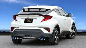 ガナドール C-HR 3BA-NGX10 DBA-NGX10 ガソリンターボ 2WD ノーマルバンパー マフラー センターパイプ付 GVE-031BL GANADOR Vertex 4WD SUV