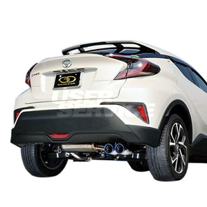 ガナドール C-HR DBA-NGX50 マフラー テール部のみチタニウム製 GVE-032BL GANADOR Vertex 4WD SUV