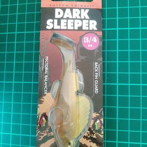 ダークスリーパー 3.8インチ 3/4oz 10 クリアチャート メガバス Megabass DARK SLEEPER 検) サーフ ヒラメ マゴチ ブラックバス シーバス の画像1