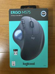 【超美品】ロジクール ワイヤレストラックボールマウス ERGO M575GR