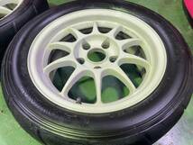 DEEPSRACING★ENKEI COMPETITION WHEEL ESターマック 15インチ 7J +40 PCD114.3 5H 2本セット★検)EK9 シビック DC2 インテグラ_画像4