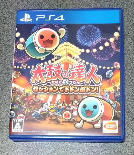 [PS4ソフト]　太鼓の達人 セッションでドドンがドン!