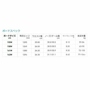 【ラスト1点！】 1円 SNB/2024 CAPITA キャピタ SUPER D.O.A. WIDE スーパーディーオーエーワイド 155W 1231102 スノーボード/日本正規品の画像7