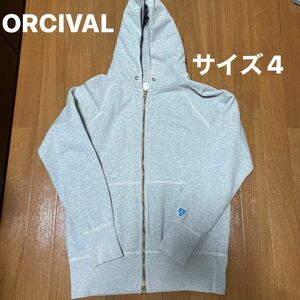 ORCIVAL オーシバル パーカー グレーサイズ4